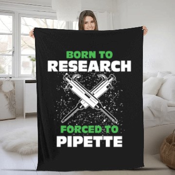 Discover Funny Biology amp Microbiology Science Fleece Blankets