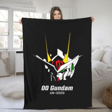 Discover 00 GUNDAM 0000 Fleece Blankets
