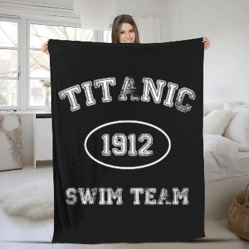 Discover Titanic Swim Team Fleece Blankets