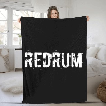Discover HORROR MOVIE The Shining Redrum Sci Fi Fleece Blankets