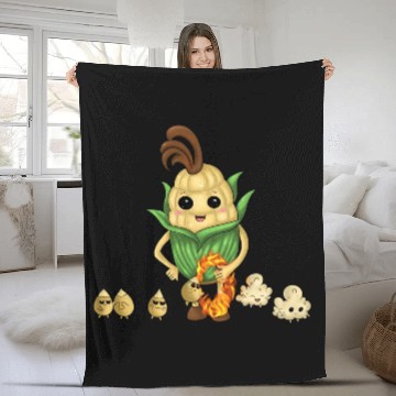 Discover popcorn Fleece Blankets