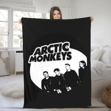 Discover arctic monkeys Fleece Blankets