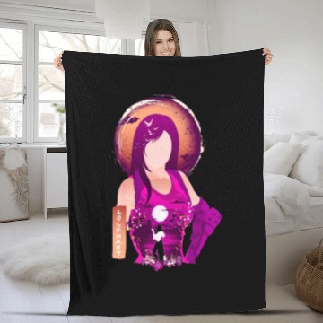 Discover Tifa Final Fantasy Fleece Blankets