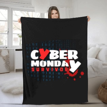 Discover Cyber Monday - Survivor. Fleece Blankets
