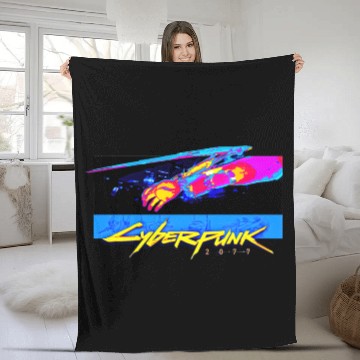 Discover Cyberpunk 2077 Fleece Blankets
