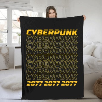 Discover Cyberpunk 2077 Fleece Blankets