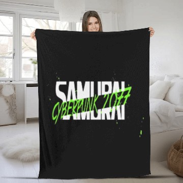Discover Cyberpunk 2077 Fleece Blankets