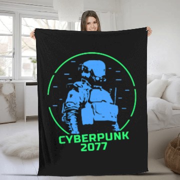 Discover Cyberpunk 2077 Fleece Blankets