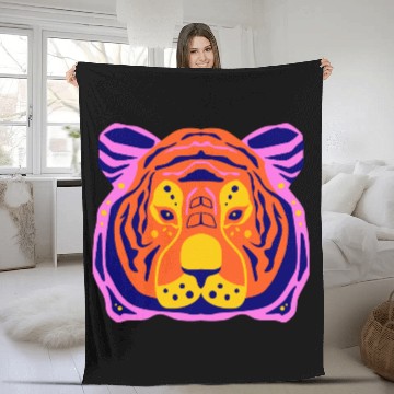 Discover Tiger Fleece Blankets, Easy Tiger Fleece Blankets, Unisex