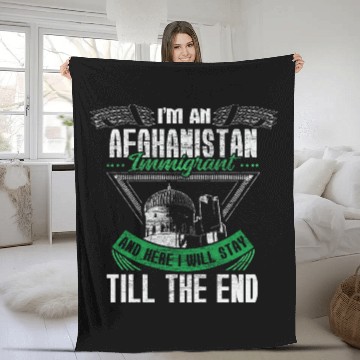 Discover Afghanistan Home Kabul Gift Fleece Blankets