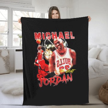 Discover Michael Jordan Fleece Blankets