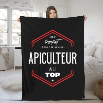 Discover Apiculteur parfait et au top Fleece Blankets