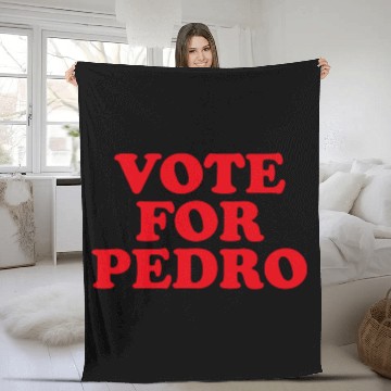 Discover Vote For Pedro Fleece Blankets