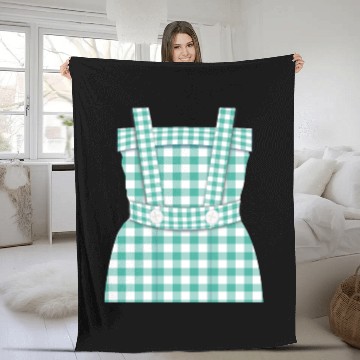Discover Halloween Dorothy Plaid Dress Costume Fleece Blankets