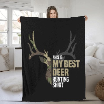 Discover Bow and arrow hunters This is my best deer hunting Fleece Blankets