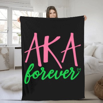 Discover AKA Paraphernalia Sorority AKA Forever Fleece Blankets