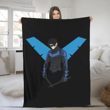 Discover Nightwing Fleece Blankets
