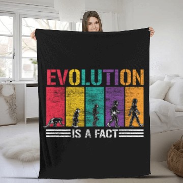 Discover Evolution Development Fleece Blankets