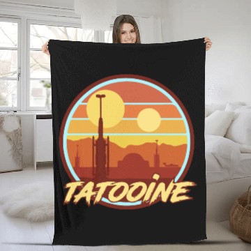 Discover TATOOINE HOLIDAY Fleece Blankets