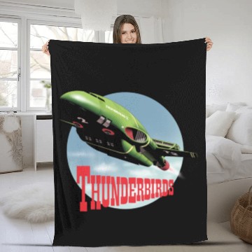 Discover Thunderbird 2 from 'Thunderbirds' Fleece Blankets