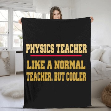 Discover physics TEACHER GIFT Fleece Blankets