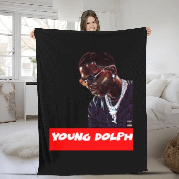 Discover Young Dolph Fleece Blankets