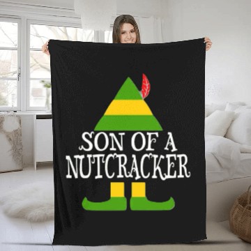 Discover Son of a nutcracker Fleece Blankets