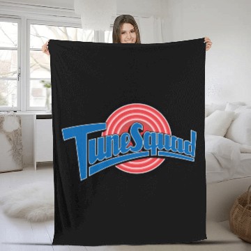 Discover Space Jam Tune Squad Logo Fleece Blankets