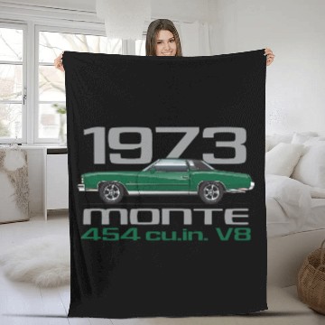 Discover 454 Dark Green Fleece Blankets