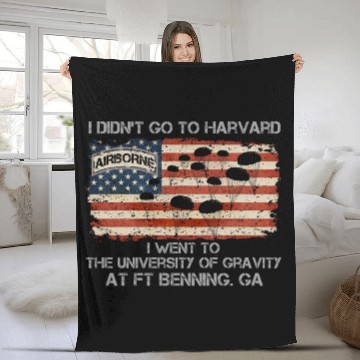 Discover 82nd Airborne Division US Army Veteran US Fleece Blankets