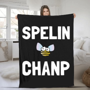 Discover Spelling Bee Champ Fleece Blankets