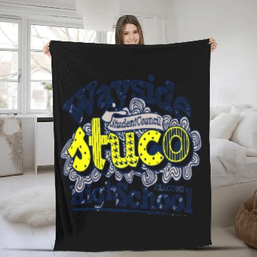 Discover Wayside Student Council Falcons High School Fleece Blankets