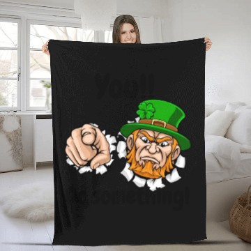 Discover Green Goblin Fleece Blankets