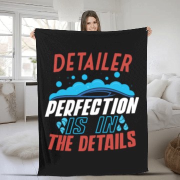 Discover Mobile Car Detailing Auto Detailing Car Detailer Fleece Blankets