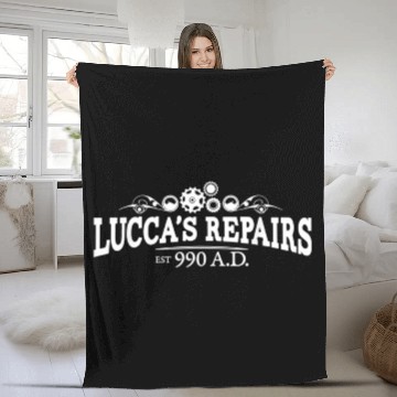 Discover Lucca s Repairs Chrono Trigger Cross Fleece Blankets