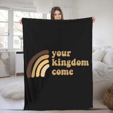 Discover Your Kingdom Come Fleece Blankets