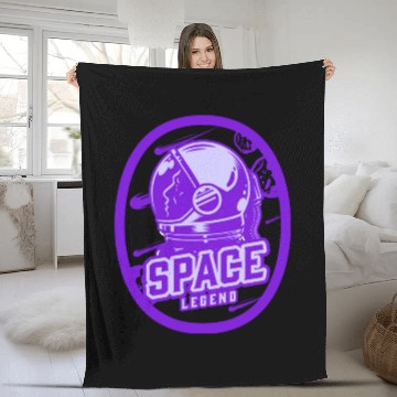 Discover I Need Space Fleece Blankets