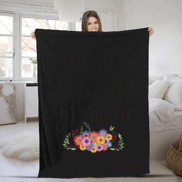 Discover Madrina Chingona Spanish Godmother Appreciation Fleece Blankets