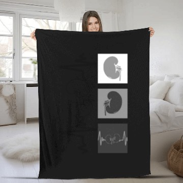 Discover Dialysis Nurse Fleece Blankets, Technician Nurse Kidney