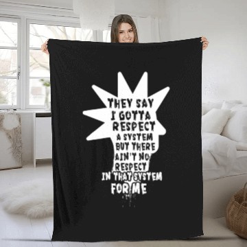 Discover Punker System Heavy Metal Punk Rock Rocker Band Fleece Blankets