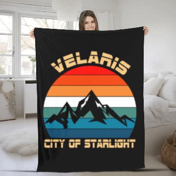 Discover Velaris The City Of Starlight Fleece Blankets
