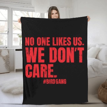 Discover like bird gang Fleece Blankets