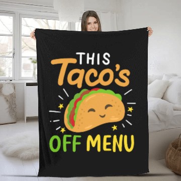 Discover Taco Bachelorette Party wedding bride engaged Fleece Blankets