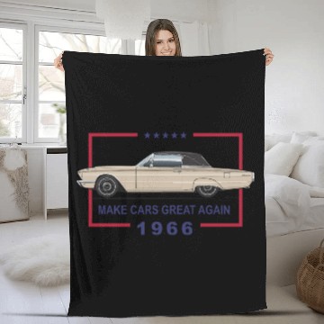 Discover Great Again Sahara Beige Fleece Blankets
