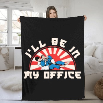 Discover Brazilian Jiu Jitsu MMA Bjj Hugger Fleece Blankets