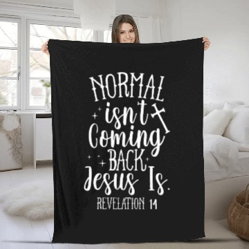 Discover Jesus Is Coming Back Fleece Blankets