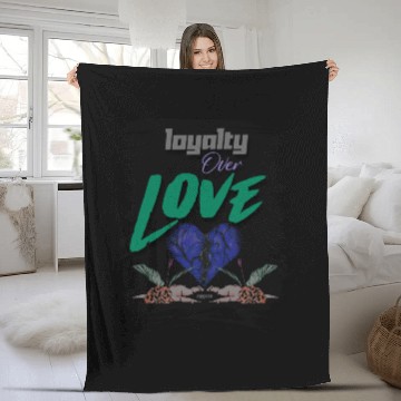 Discover Loyalty Over Love Dead Cupid Fleece Blankets