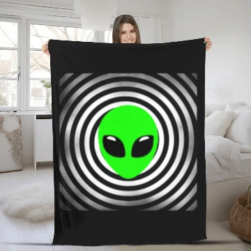 Discover Alien Fleece Blankets Ufo Extraterrestrial Children Mars