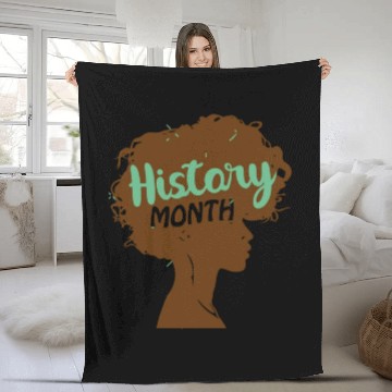 Discover Black History Month Fleece Blankets