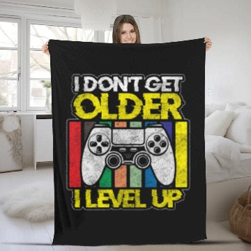 Discover Gaming Video Game Game Fleece Blankets